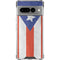 Puerto Rico Flag Distressed Google Pixel 7 Pro Clear Case